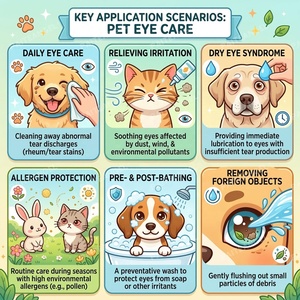 Gocce Oculari 4-in-1 per Cani e Gatti a Marchio Privato 18ml OEM & ODM: Sollievo Comprovato per Secchezza, <span class=keywords><strong>Prurito</strong></span> e Vista - Product Image 2