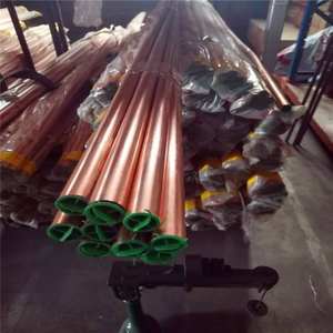 Precio de los fabricantes 99.9% Tubo de cobre C11000/C10200/C12000/C12200 Tubo de cobre redondo/ovalado para aire acondicionado Patrón en espiral - Product Image 5