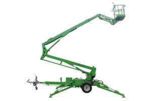 Selbst fahrende 14m 18m werksseitige Teleskop-Arbeitsbühne mit Gelenk ausleger und Motor kern für den Bau - Product Image 2