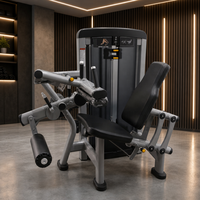Nouvelle conception, équipement de fitness direct usine, machine à curls/extensions assis pour salle de sport commerciale et usage domestique, à charge par disques, avec garantie