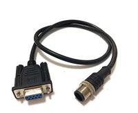 Cable M12 a Db9, Conector M12 a Rj45, Conector de Cable M12 a Rs232