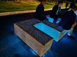 Sợi quang laser phát sáng Sợi thủy tinh thạch anh Sợi thủy tinh thạch anh dẫn quang đường dài an toàn chống cháy cho trong nhà/ngoài trờiTự phát sáng - Product Image 6