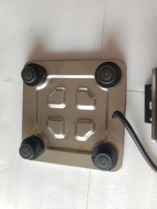 YC-7 60KG ~ 200KG 27*27CM Wiederauf ladbare spritzwasser geschützte Plattform Tierkörper waage (Thiner) für Tier-/Haustier gewicht - Product Image 6