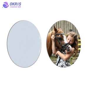 Magnet Kulkas Sublimasi Kosong Murah Promosi DIY Bentuk Bulat Hati Kotak Persegi untuk Hadiah - Product Image 4