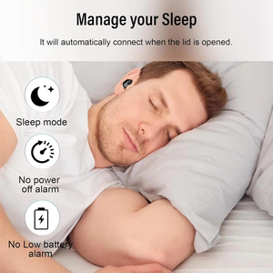 Qualité exquise à faible latence HE-029A sans fil antibruit casque sommeil TWS ENC écouteurs Auriculares - Product Image 4