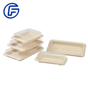 Biểu Tượng Tùy Chỉnh Dùng Một Lần Mía Phân Hủy Sinh Học Compostable Microwavable Thực Phẩm <span class=keywords><strong>Container</strong></span> Với Pet Nắp Cho Nhà Hàng <span class=keywords><strong>Takeaway</strong></span> - Product Image 5