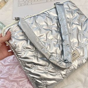Promotion Logo INS Heart Bowknot <b>Tablet</b> Sleeve Zipper Closure Single Shoulder Laptop Protective Case <b>Bag</b> - Product Image 3