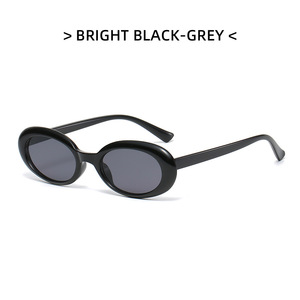 LMA 13042 Fashion Street Shooting square Small <b>Frame</b> Women 2024 <b>Cheap</b> Retro Shade Man Custom Trendy Oval Sunglasses UV400 - Product Image 5