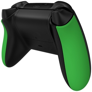Poignées de remplacement confortables vertes au toucher doux pour manettes gauche et droite, coque arrière et poignée de contrôleur pour Xbox Series X & S - Product Image 3