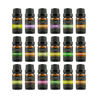 Huile essentielle d'aromathérapie 10 ml, bois de santal, lavande, myrrhe, pour la peau, le corps, diffuseur, humidificateur et bougie