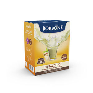 96 Capsule Solubili al Pistacchio Borbone per Caffè, Tè ed Espresso, 0,17g/Capsula - Product Image 1
