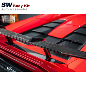 Spoiler Posteriore in Fibra di Carbonio Stile <span class=keywords><strong>N</strong></span> per Lamborghini Huracan LP610 EVO, Kit Aerodinamico per Aggiornamento Spoiler Posteriore - Product Image 4