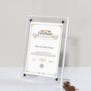 Nhà Máy Bán buôn hiện đại cổ điển treo tường kính thực giải thưởng giấy chứng nhận tài liệu bằng tốt nghiệp khung - Product Image 4