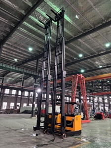 电动堆高车 窄通道 1500 1800 kg 1.5 t 电动叉车 仓库工厂用站立式电动堆高车 - Product Image 2