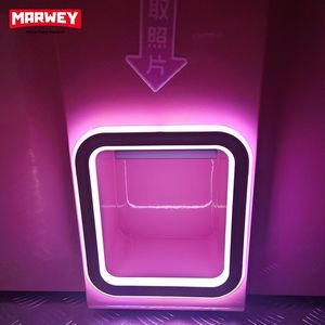 मार्वी पोर्टेबल स्मार्ट ई सेल्फी रूम फोटो कियोस्क मशीन बिना अटेंडेबल सेल्फ सर्विस फोटो बूथ स्टेशन - Product Image 6