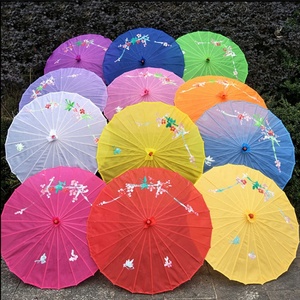 Parasol chinois en papier fait main, peint à la main, artisanat en <span class=keywords><strong>bambou</strong></span> antique, pour la décoration de mariage <span class=keywords><strong>et</strong></span> de fête, cadeau promotionnel - Product Image 6