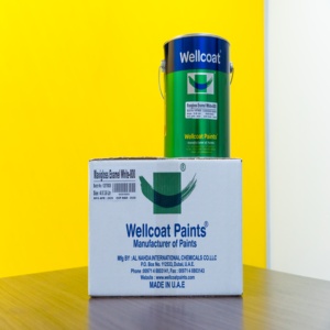 Pintura de Esmalte Alquídico Strong Wellcoat Maxigloss de 3.5 Litros para Tuberías, Conductos, Vigas de Acero y Barandillas de Hierro - Product Image 6