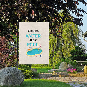 <span class=keywords><strong>Livraison</strong></span> <span class=keywords><strong>rapide</strong></span> en 48 heures, 30x45cm, logo personnalisé imprimé, drapeau d'été <span class=keywords><strong>de</strong></span> <span class=keywords><strong>jardin</strong></span> <span class=keywords><strong>de</strong></span> piscine - Product Image 4
