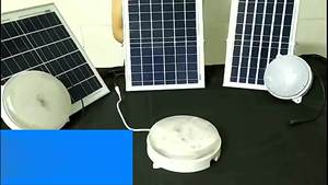 Năng lượng mặt trời ánh sáng Trần 100 wát từ xa năng lượng mặt trời Powered ánh sáng với bảng điều khiển cho trần năng lượng mặt trời trong nhà Trần LED ánh sáng - Product Image 3