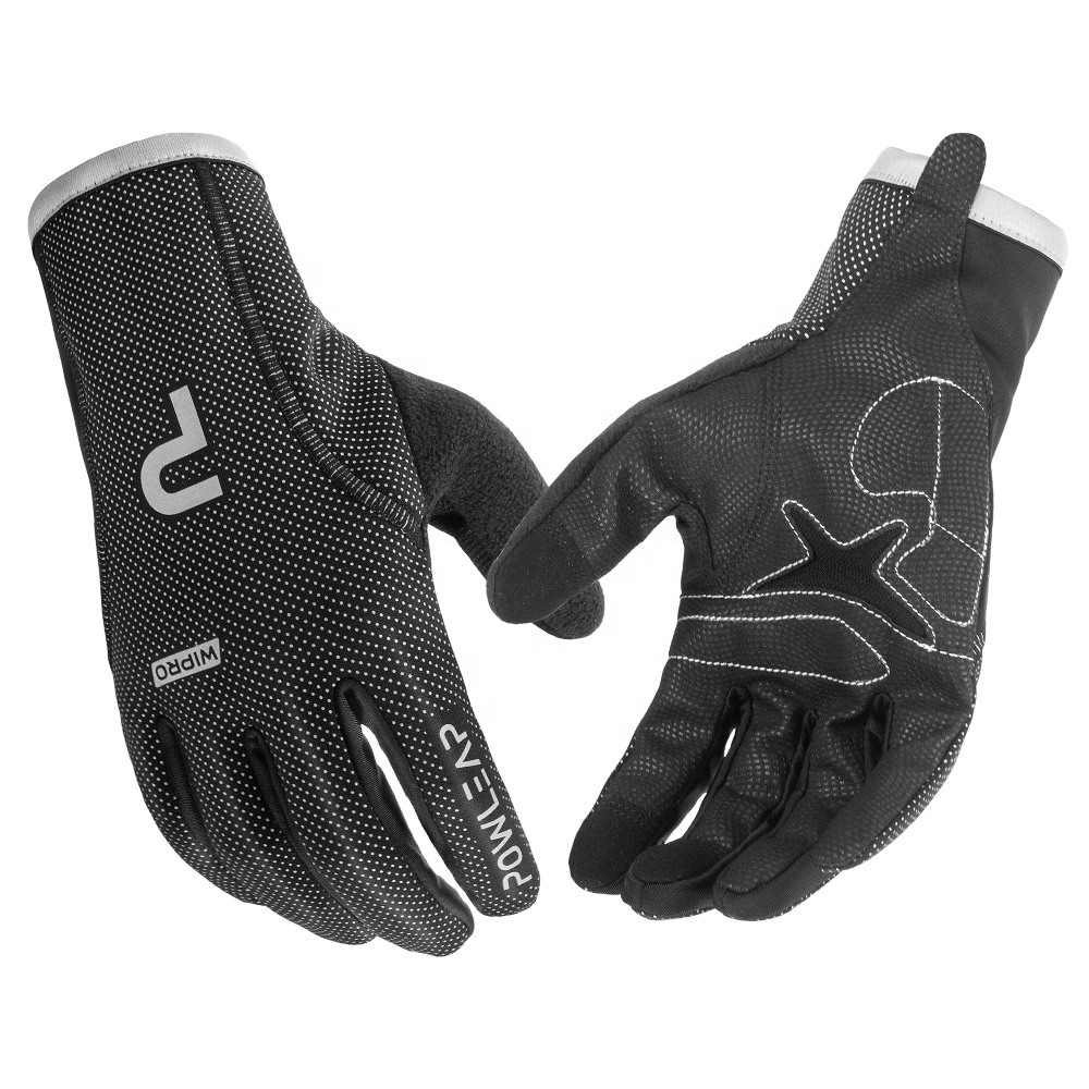 Индивидуальный малый минимальный заказ зимние теплые велосипедные перчатки Профессиональные удобные ветрозащитные велосипедные перчатки