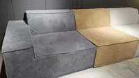 Sofá comprimido modular seccional perezoso de Chesterfield, bolsa de espuma viscoelástica de densidad de altura, sofá de compresión al vacío