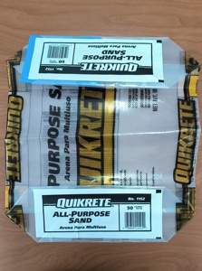 حقيبة صمام للرمال من البلاستيك LDPE 50 رطل بمواصفات مخصصة - Product Image 2