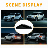 Clignotant latéral LED compatible BMW PZD 0145, style feuille, indicateur ambre