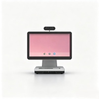 Terminal de point de vente tout-en-un Android 15,6 pouces avec lecteur de code QR NFC 4G, imprimante thermique intégrée, écran tactile, caisse enregistreuse