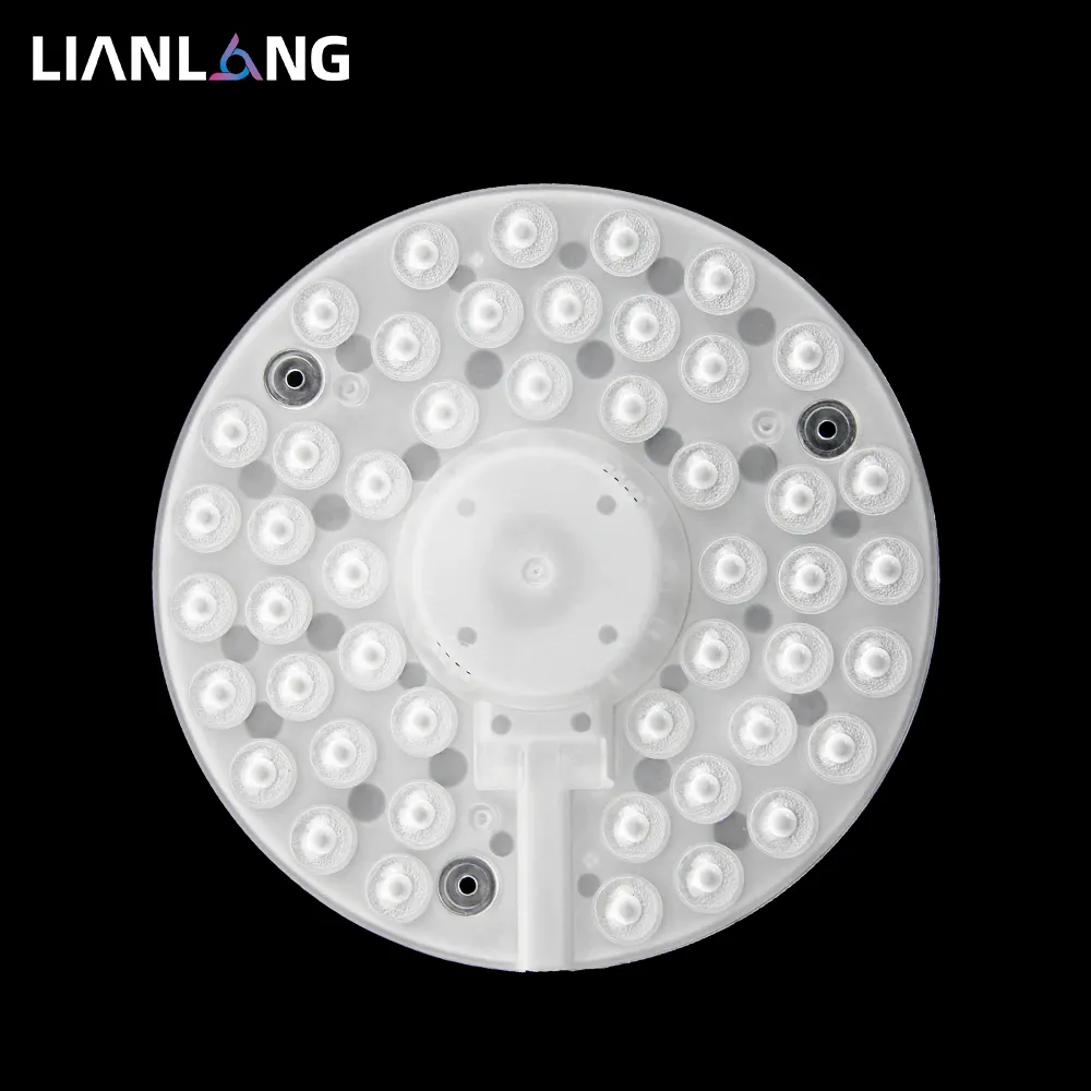 屋内LED照明器具レンズ48ビーズPC素材プラスチックLED照明光学レンズシーリングランプレンズ