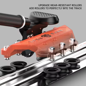 Công nghiệp tự làm 3800mm thủ công gạch Sứ Cắt với gạch lớn Pusher và ba lưỡi bánh xe hợp kim cắt đầu công cụ cắt - Product Image 2