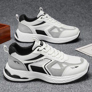 Scarpe <span class=keywords><strong>da</strong></span> Uomo, Sportive in Mesh, Nuovo Stile Primavera/Estate, Traspiranti e Casual, con Suola Spessa, Stile Dad - Product Image 4