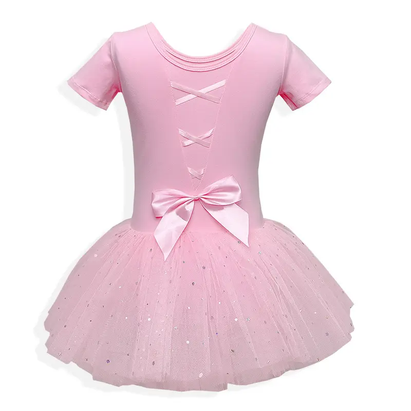 女の子のための古典的なカラフルなキッズバレエスカートコスチュームダンスチュチュドレス服