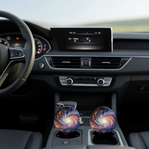 Ceramic <b>Car</b> Coasters 2 Piece Anti Slip Dashboard Holder <b>Accessories</b> - Product Image 2