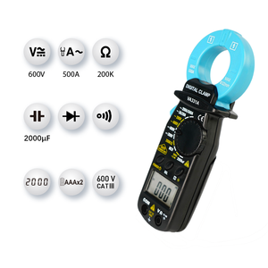 <span class=keywords><strong>Pince</strong></span> multimètre numérique VA331A Mini voltmètre ampèremètre rétro-éclairage AC DC capacité de tension NCV Ohm résistance Diode de continuité - Product Image 2