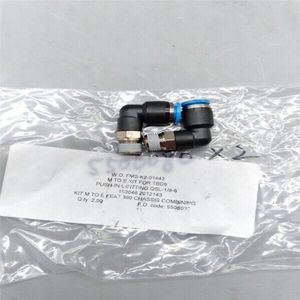 Nuevo y original, stock listo, nuevo, <span class=keywords><strong>2</strong></span> conectores de ajuste en L a presión de 1/<span class=keywords><strong>2</strong></span>/8-6 - Product Image 1