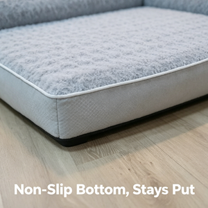 Lit pour <span class=keywords><strong>chat</strong></span> rectangulaire avec <span class=keywords><strong>coussin</strong></span> <span class=keywords><strong>auto</strong></span>-<span class=keywords><strong>chauffant</strong></span> et fond antidérapant imperméable, résistant aux déchirures, antibactérien, anti-odeurs, canapé pour animaux de compagnie - Product Image 4