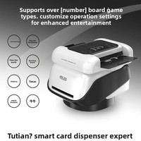 Machine de mélange et de distribution entièrement automatique pour le poker Texas Hold'em, emballage en sacs en papier chinois