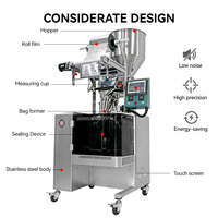Machine de remplissage et de scellage verticale de haute précision en acier inoxydable pour ligne de production de céréales et de fruits secs