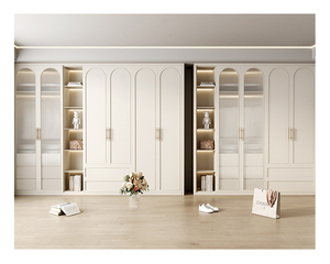 ตู้เสื้อผ้าไม้แบบสั่งทำสไตล์เยอรมันสมัยใหม่ บานเลื่อน 3 ประตู พร้อมลิ้นชัก - Product Image 6