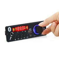 Placa MP3 JX-X1 compatible con acompañamiento de micrófono, prioridad de micrófono, función de amplificador de decodificación, placa de decodificación MP3 2 * 80W