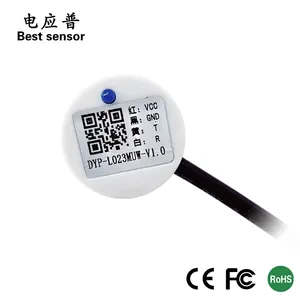 Water Sensor Sensor Ultrasonic L02 Real Time Monitoring Water Level Sensing Externally-adhered Ultrasonic Flow Sensor