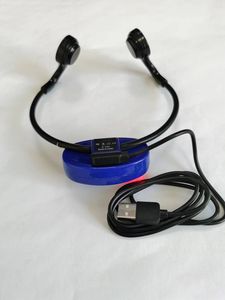 Transmisor FM inalámbrico para natación, receptor de comunicación H-902, resistente al agua, auriculares de conducción ósea sincronizados para natación - Product Image 4