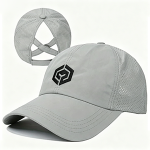 Custom Unstructured 5 Panel <b>Hat</b> 3D Embroidery Logo <b>Waterproof</b> Polyester Performance Outdoor Sporty Snapback <b>Hats</b> - Product Image 1