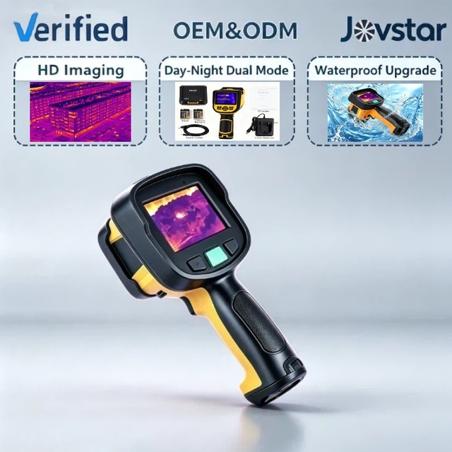 Jovstar High-Contrast 384x288 Thermal Imaging Camera 60mk Sensitivity 11 Color Palettes for Home Heating Leak Detection Cold