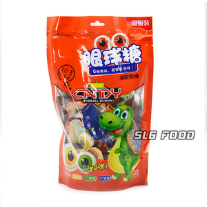 หวานขายส่งที่กำหนดเองฮาโลวีนที่มีสีสันตลกตาเหนียวลูกอม - Product Image 4
