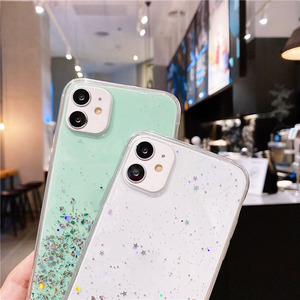 Pour <span class=keywords><strong>iPhone</strong></span> <span class=keywords><strong>12</strong></span> 13 14 15 Glitter Téléphone Cas Girly Femmes Bling Sparkle Clair Souple TPU Cas <span class=keywords><strong>Avec</strong></span> Collier Lanière Sangle Corde <span class=keywords><strong>Cordon</strong></span> - Product Image 4