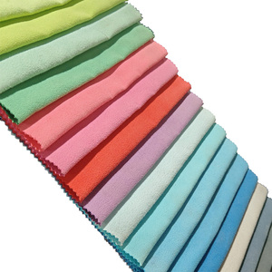 Rolos de Tecido de Microfibra de Poliéster/Nylon Escovado Macio com Efeito Camurça, de Secagem Rápida, Absorvente, Antibacteriano, Respirável e à Prova de Areia para Têxteis Domésticos - Product Image 2