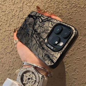 Nueva Funda Protectora para Teléfono con Diseño Creativo de Árbol Seco para iPhone 17 12 13 14 15 16 Pro Max Plus, Resistente a Impactos - Product Image 4
