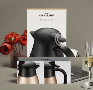 Modern 304 Stainless Steel Business <b>Gifts</b> <b>Gift</b> <b>Box</b> <b>Large</b> Capacity 2L Welcome Coffee Pot Hot Water Bottle Vacuum Insulation 6 - Product Image 3