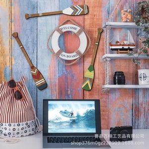 Decoración de Pared de Madera, Juego de 3 Remos Náuticos, Decoración de Estilo Costero para el Hogar, Adorno Colgante para Dormitorio o Sala de Estar - Product Image 3